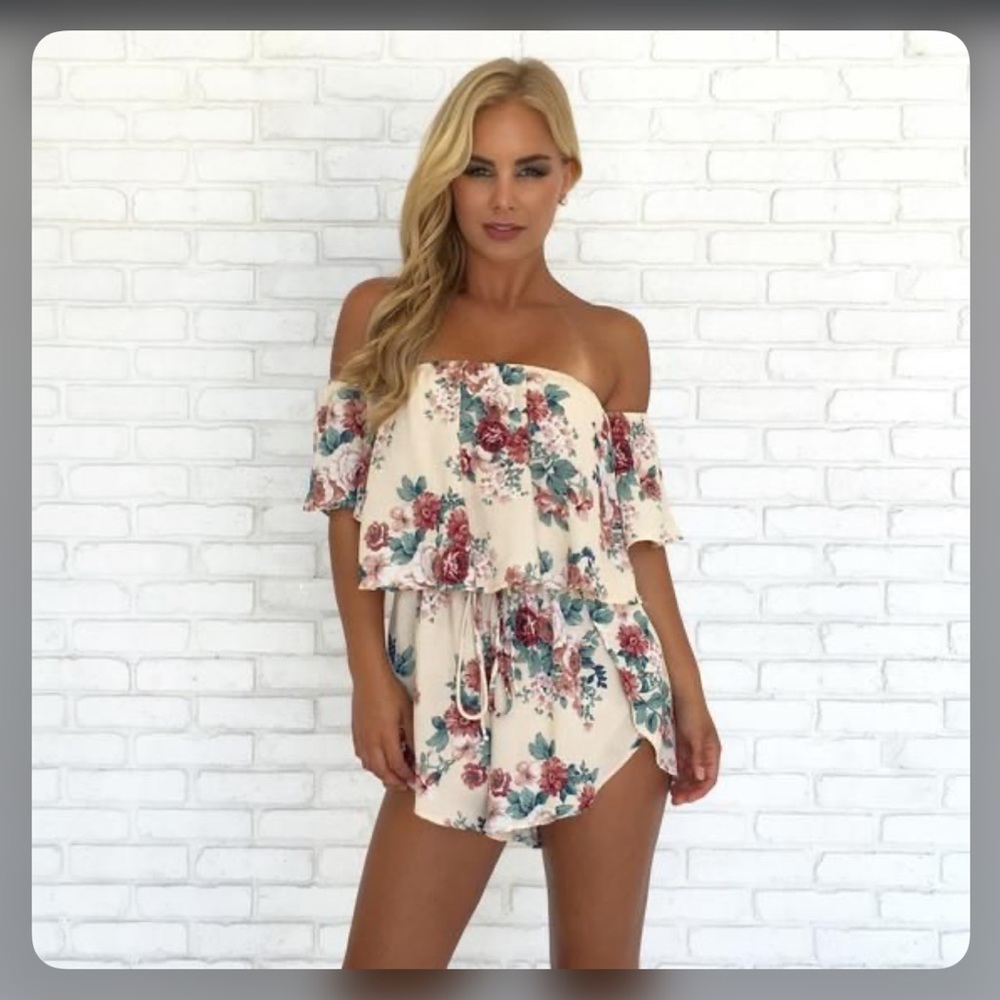 Floral Romper